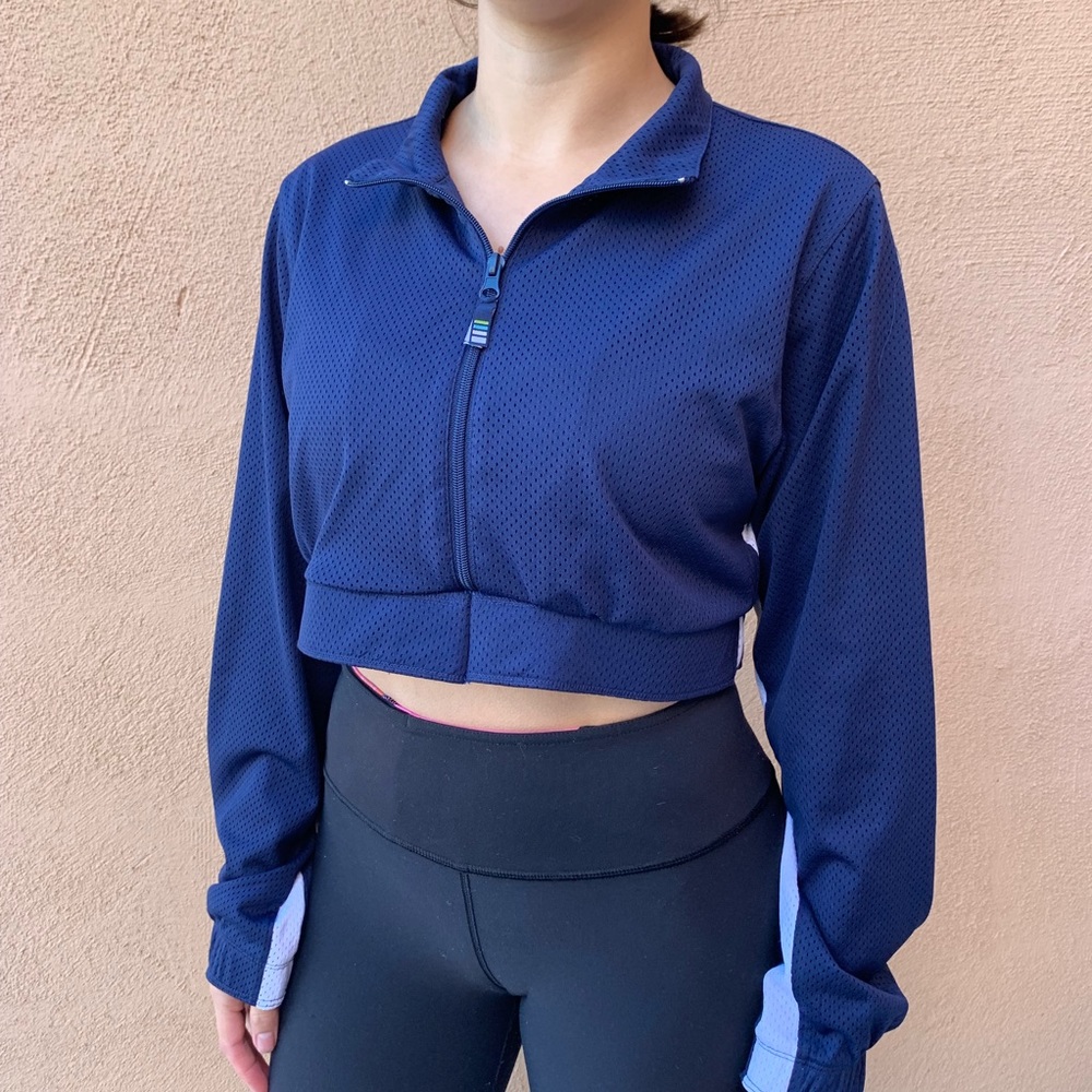 Champion Cropped Athletic Jacket - image 1